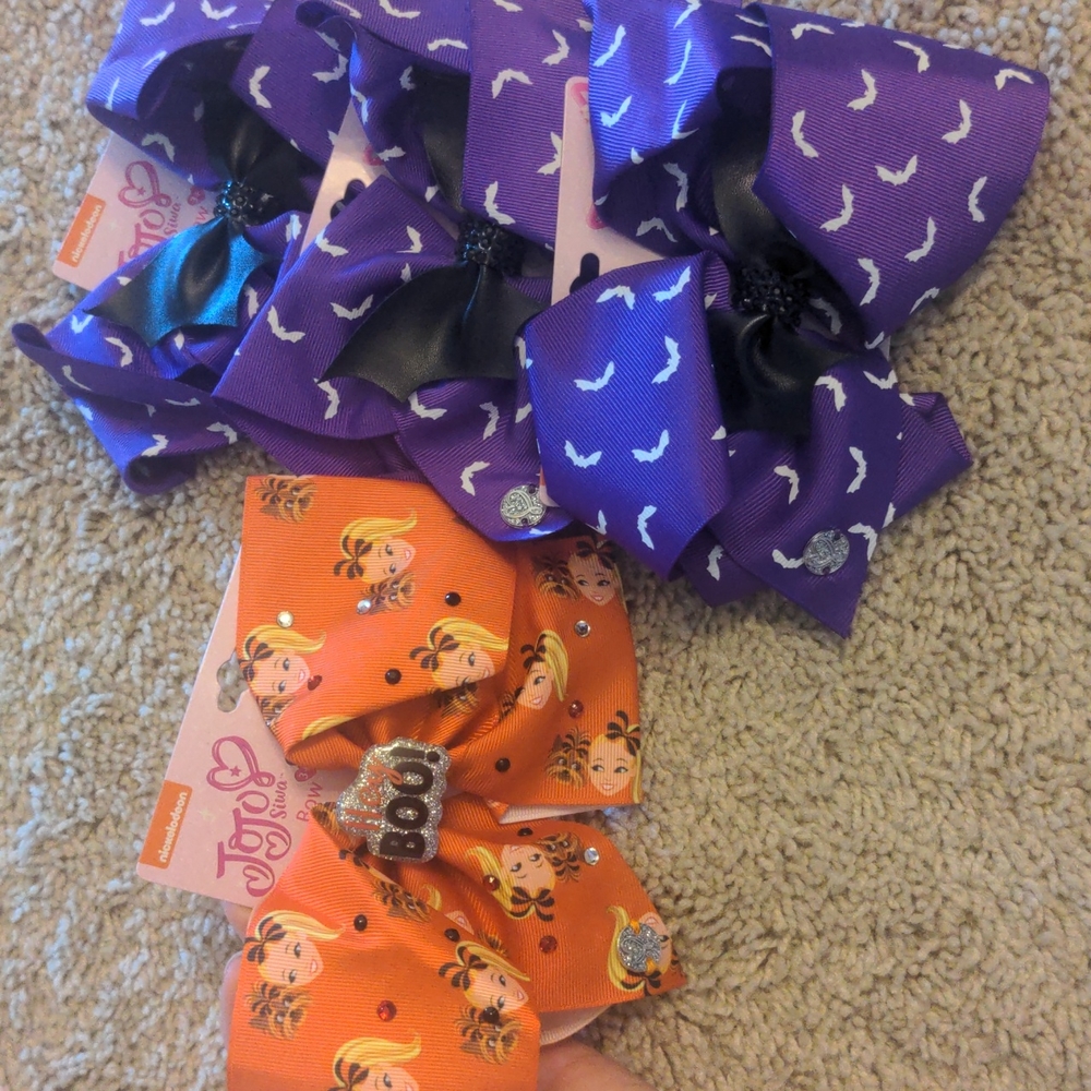 Jojo Siwa Halloween hair bows